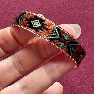 Native American copper bracelet